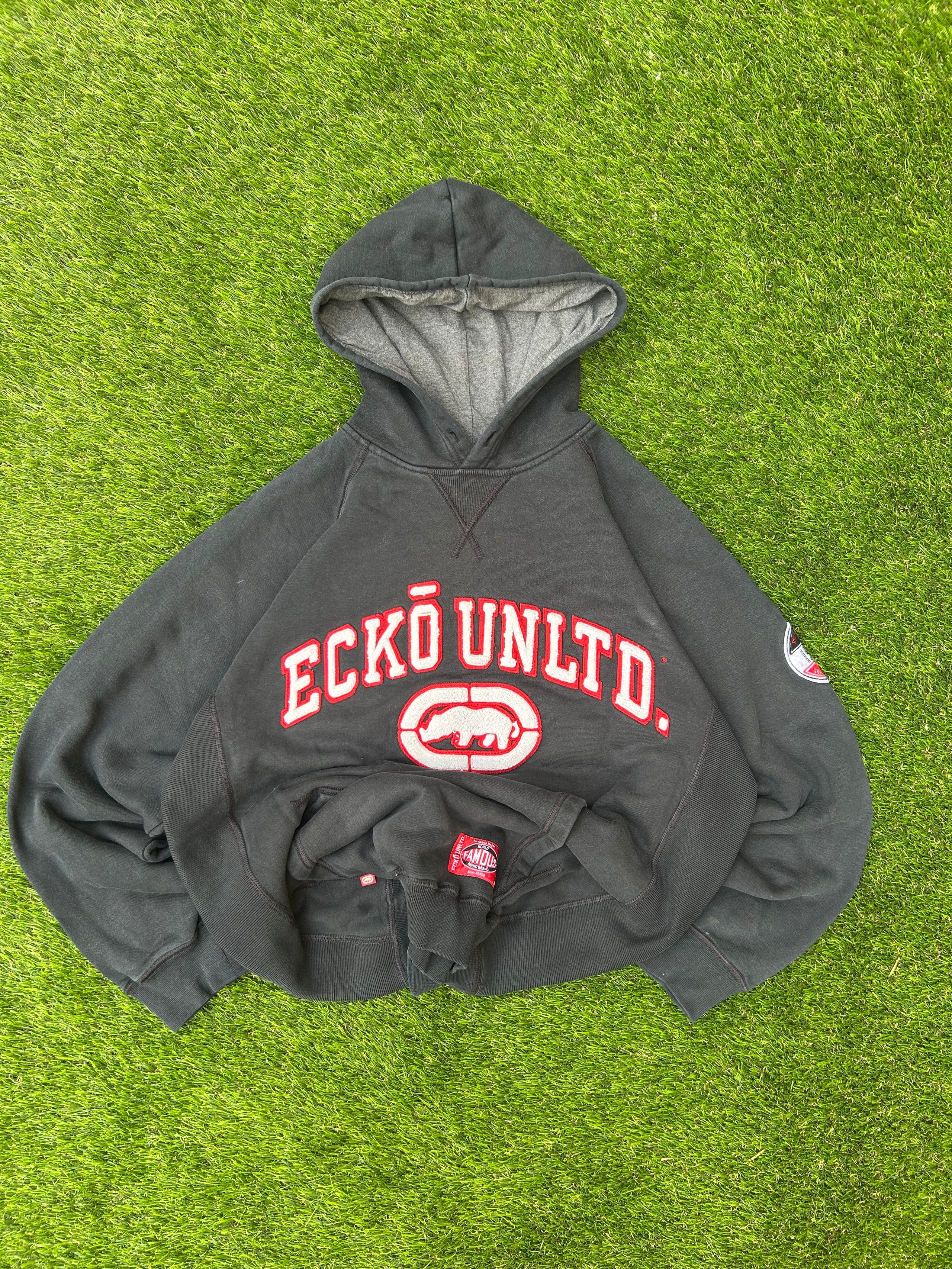 Vintage Ecko Unltd. Zip Hoodie – Y2K
