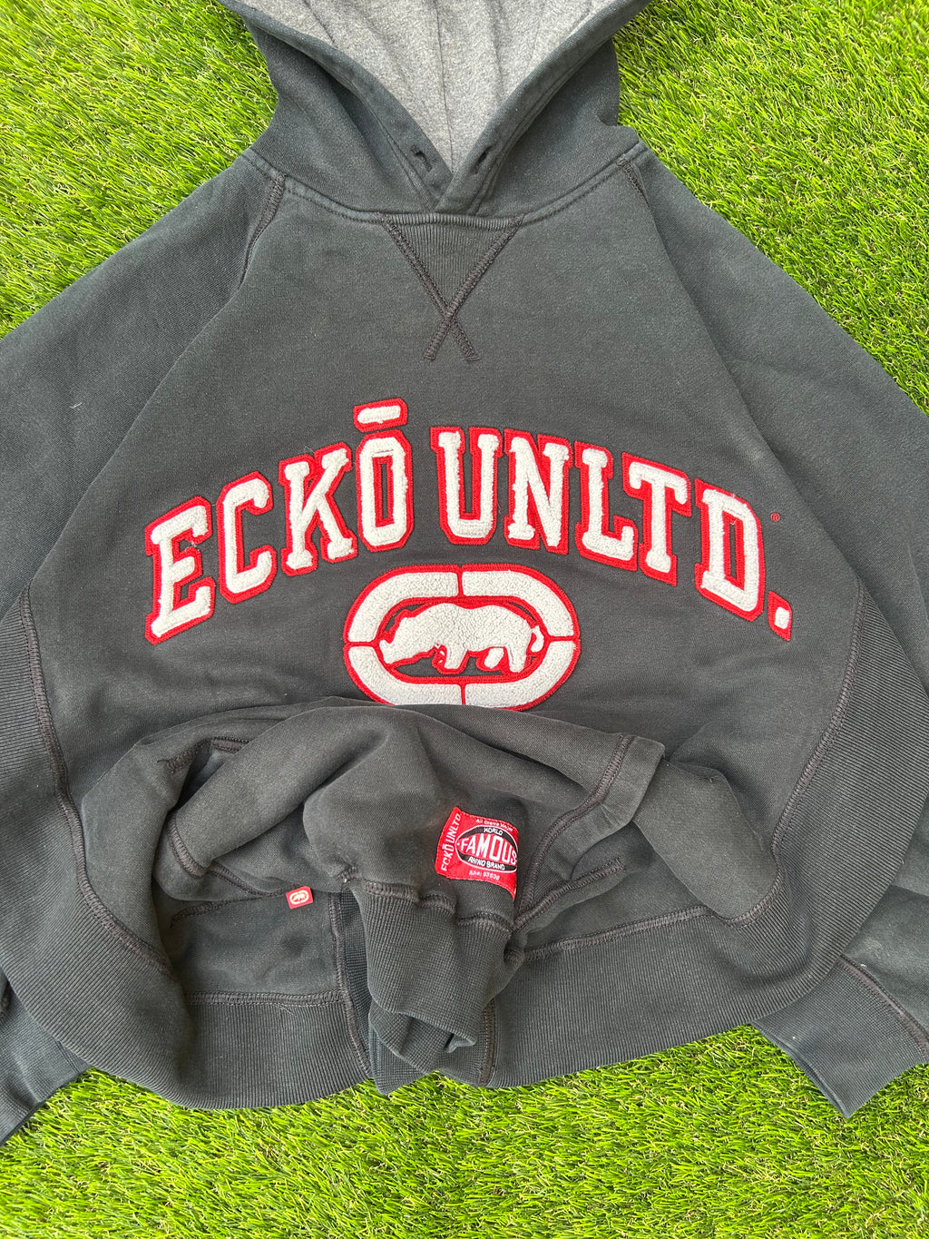 Vintage Ecko Unltd. Zip Hoodie – Y2K
