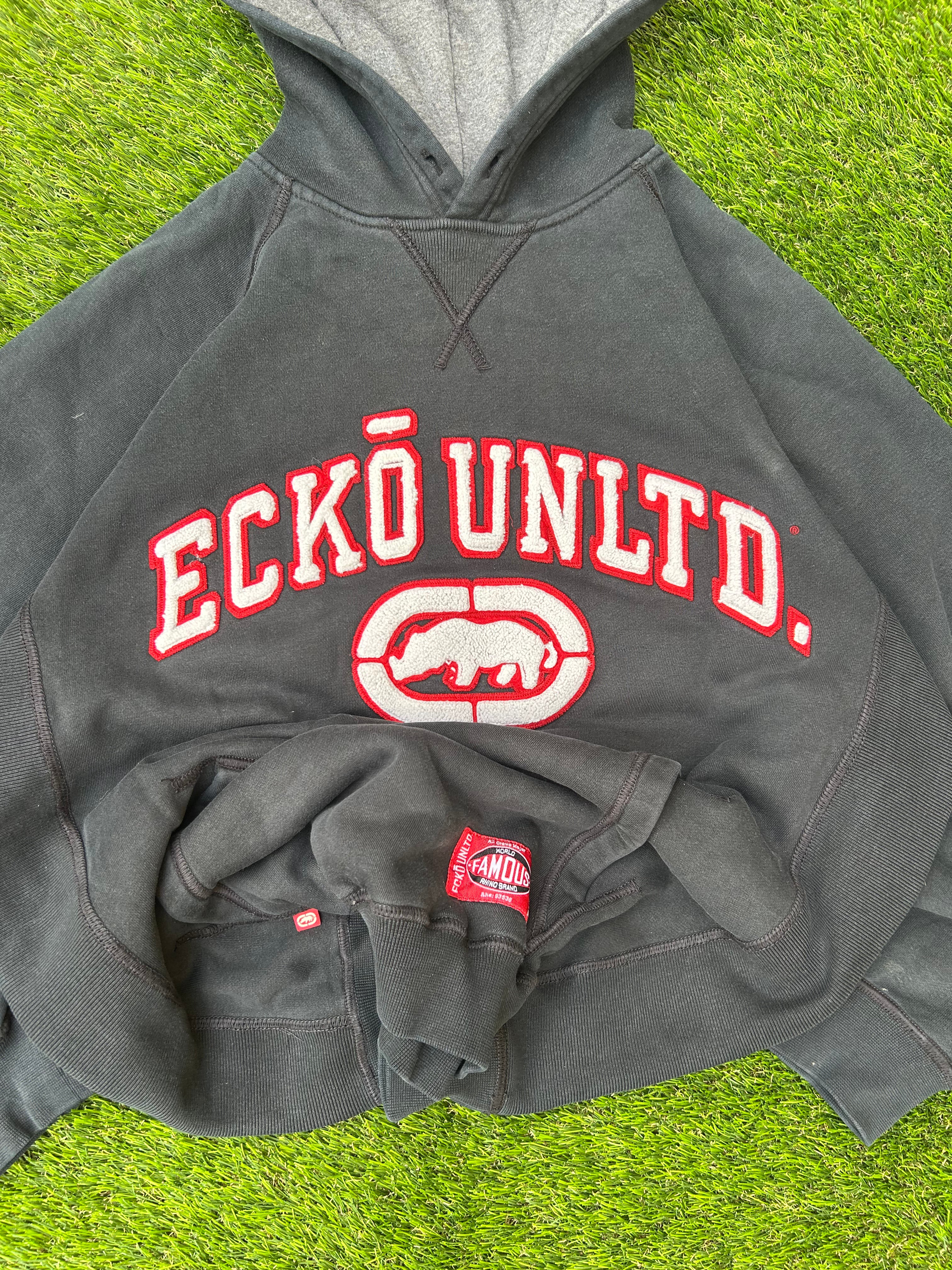 Vintage Ecko Unltd. Zip Hoodie – Y2K