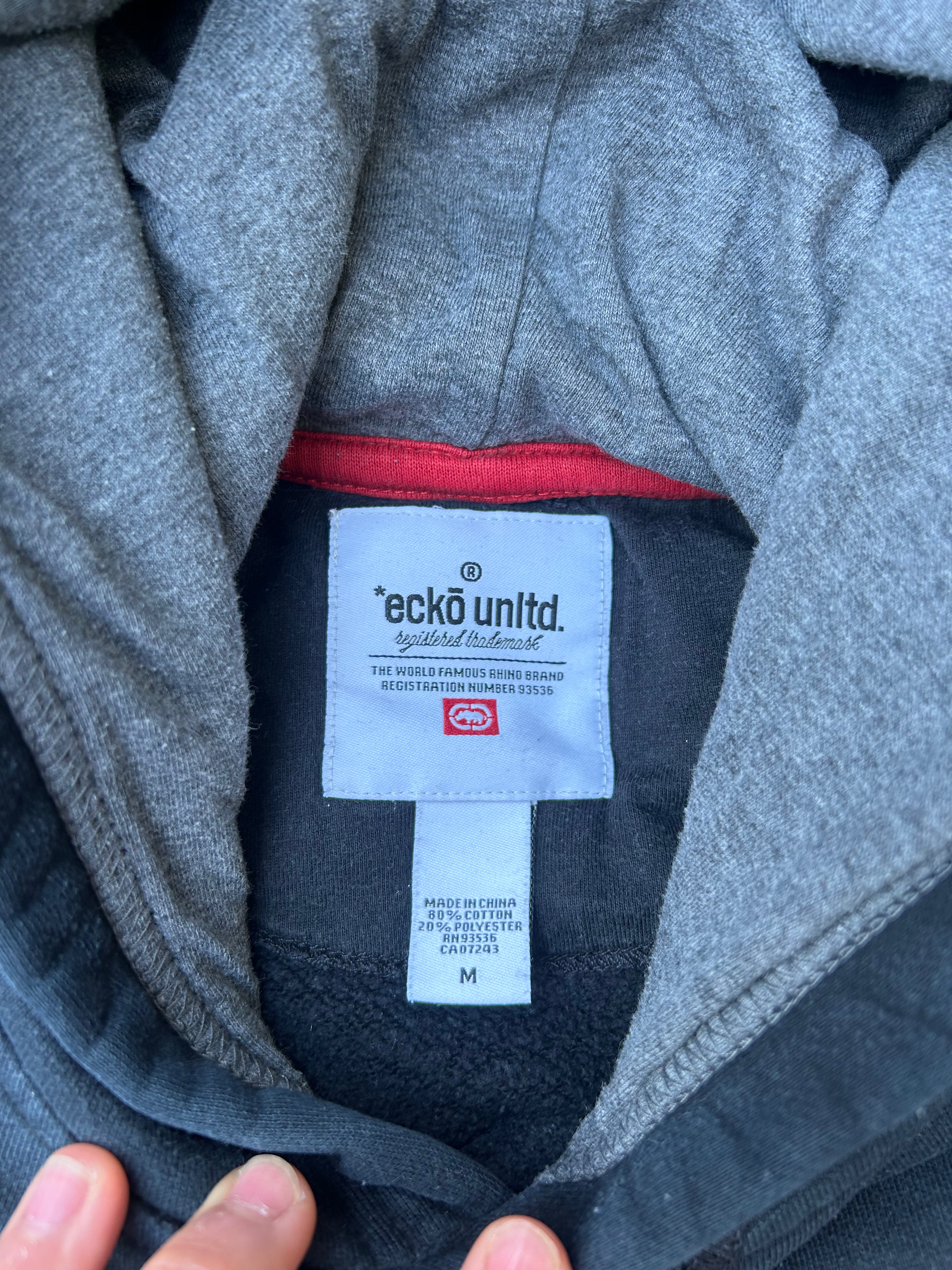 Vintage Ecko Unltd. Zip Hoodie – Y2K