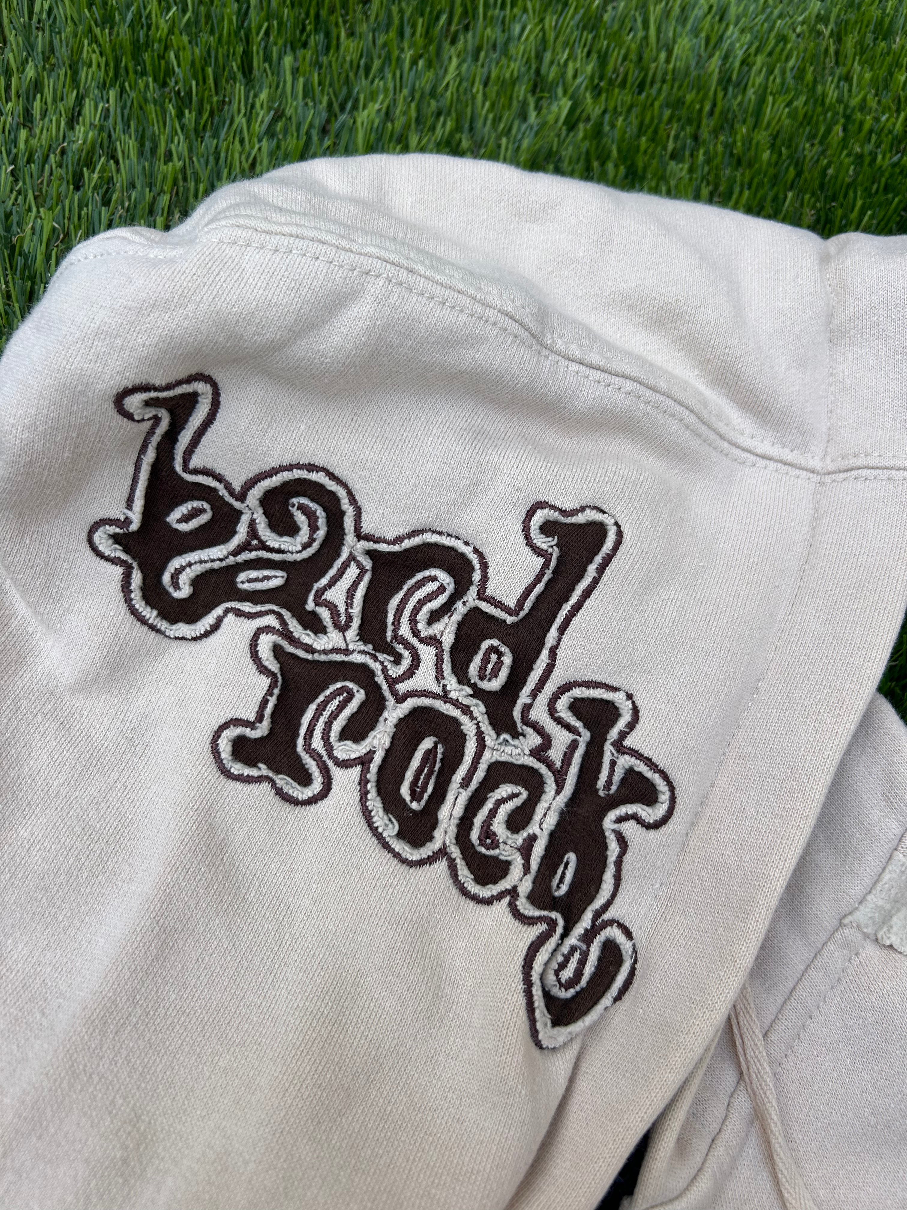 Hard Rock cream embroidered zip up 2002