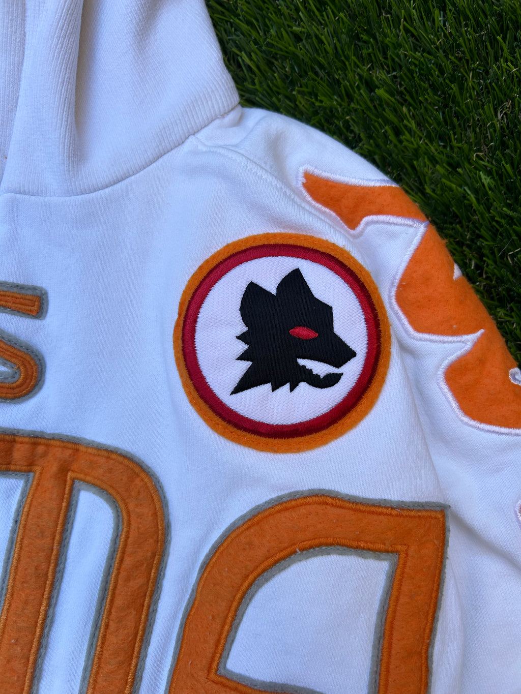 Vintage 2002 AS Roma Kappa Zip Jacket