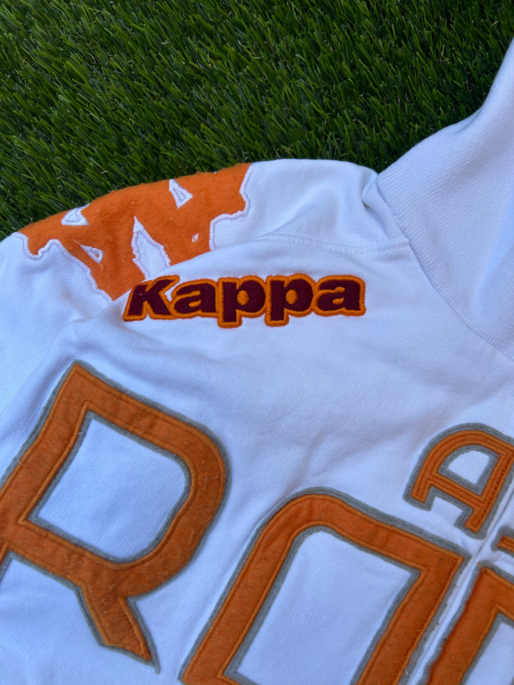 Vintage 2002 AS Roma Kappa Zip Jacket